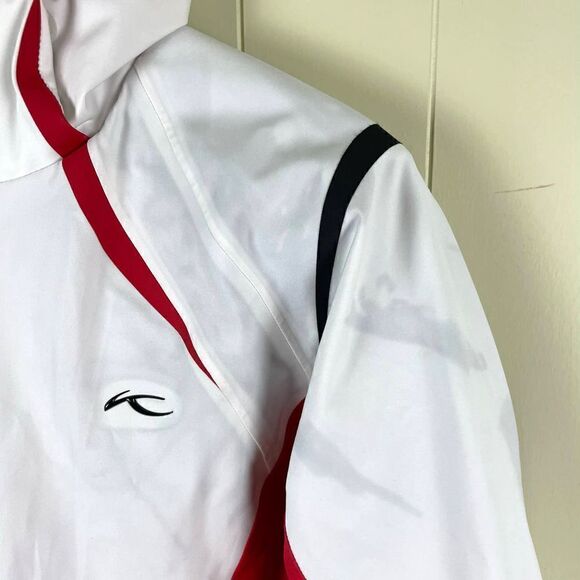 KJUS Women’s Small White Red Top Performance Ski Snowboard Zip Jacket Dermizax - Picture 5 of 10